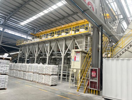 新型材料配料生產(chǎn)線(xiàn)