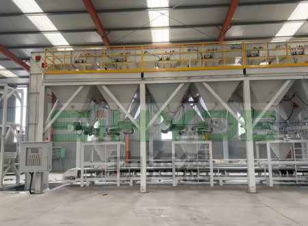 新型材料自動(dòng)配料生產(chǎn)線